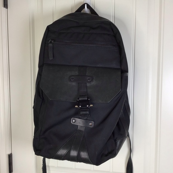 Allen Edmonds Black Backpack. - Picture 3 of 13